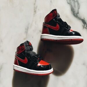 Air Jordan 1 Retro High OG PS 'Patent Bred' – Size US 3 Y